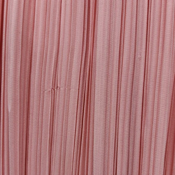 Miss Elliette Ruched Chiffon Beaded Gown Womens 12 Fairy Cottagecore Vintage - Picture 6 of 8